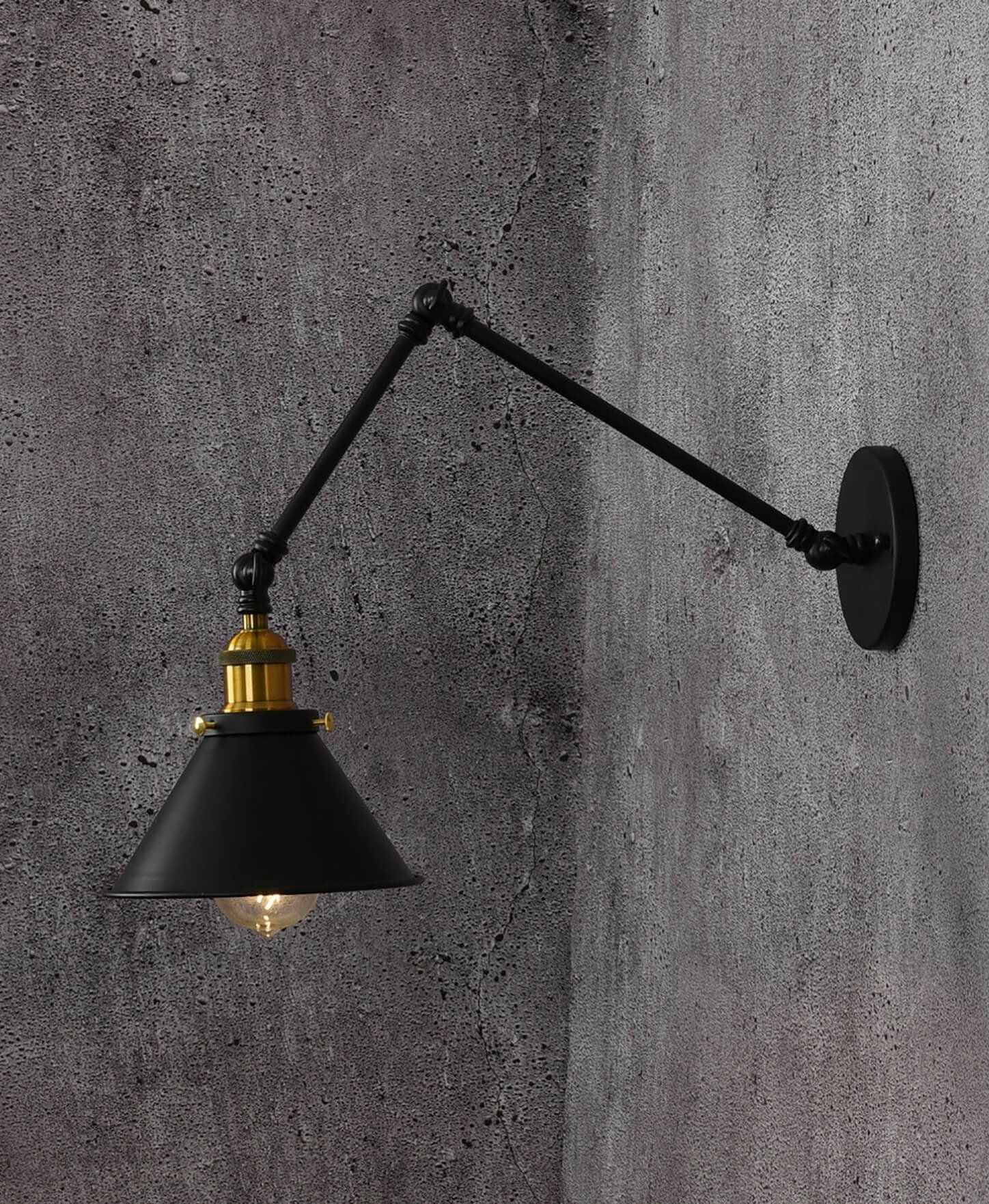 LDW B005-2 BK Настенное бра Lumina Deco Gubi LDW B005-2 BK