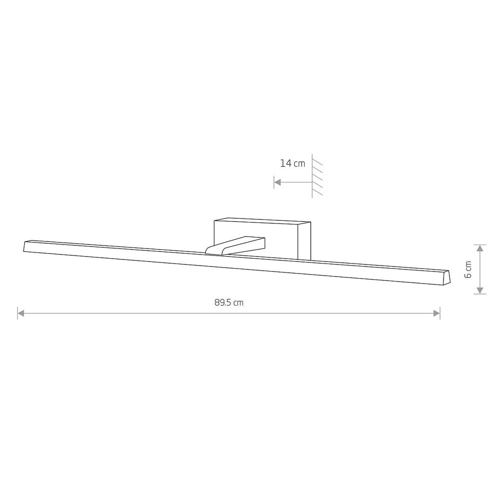 Подсветка зеркал и полок Nowodvorski Van Gogh Led 10287