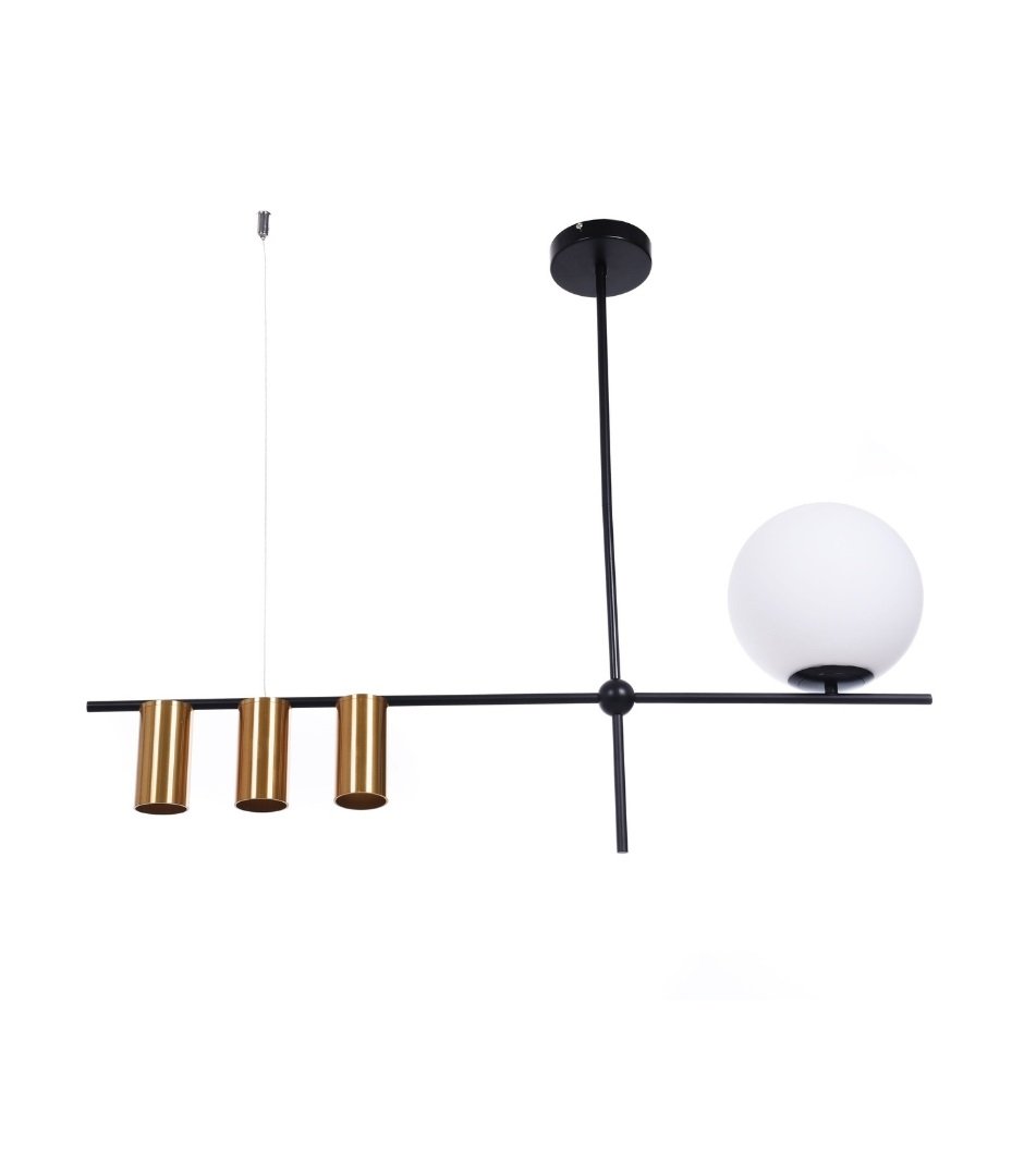 LDP 6042-4 BK+MD Светильник подвесной Lumina Deco Drino LDP 6042-4 BK+MD