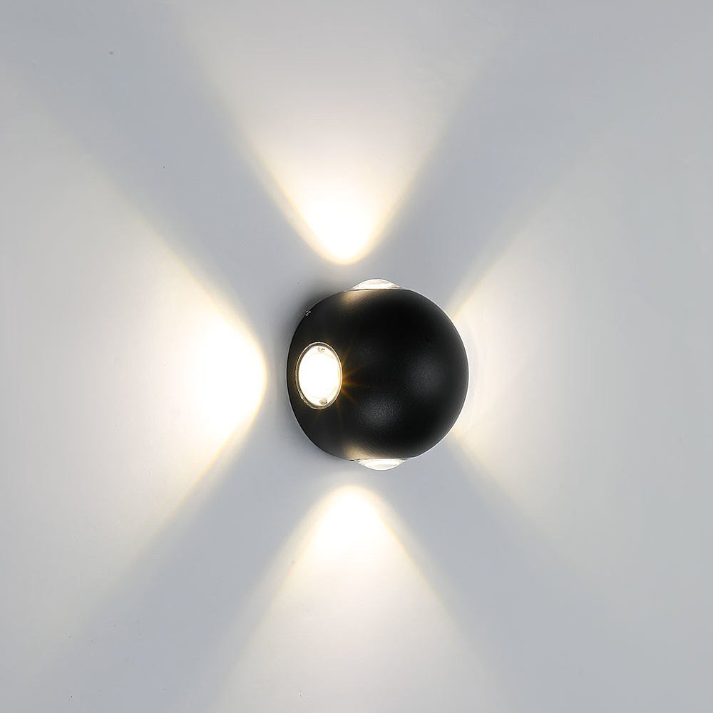 Уличный настенный светильник Arte Lamp Conrad A1545AL-4BK
