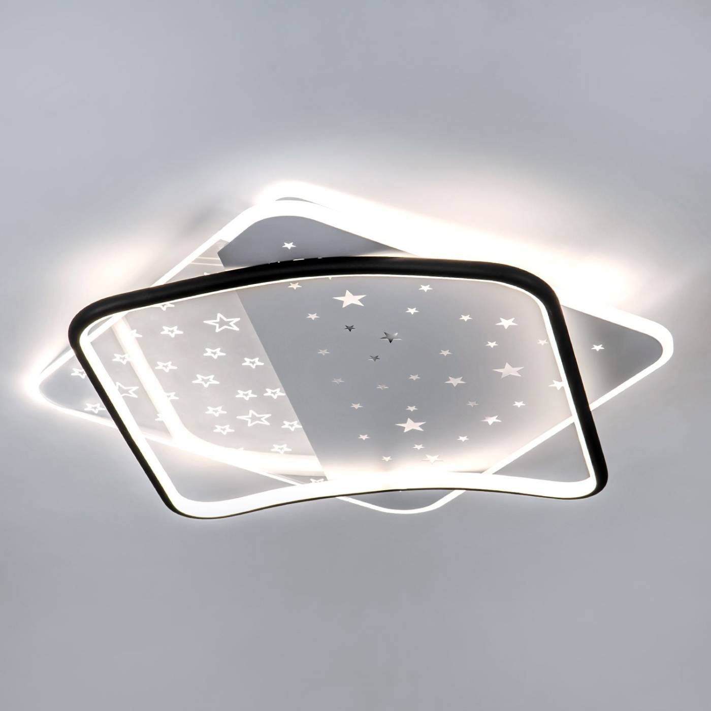 L1037-520 BK Потолочная люстра L LED4U L1037-520 BK