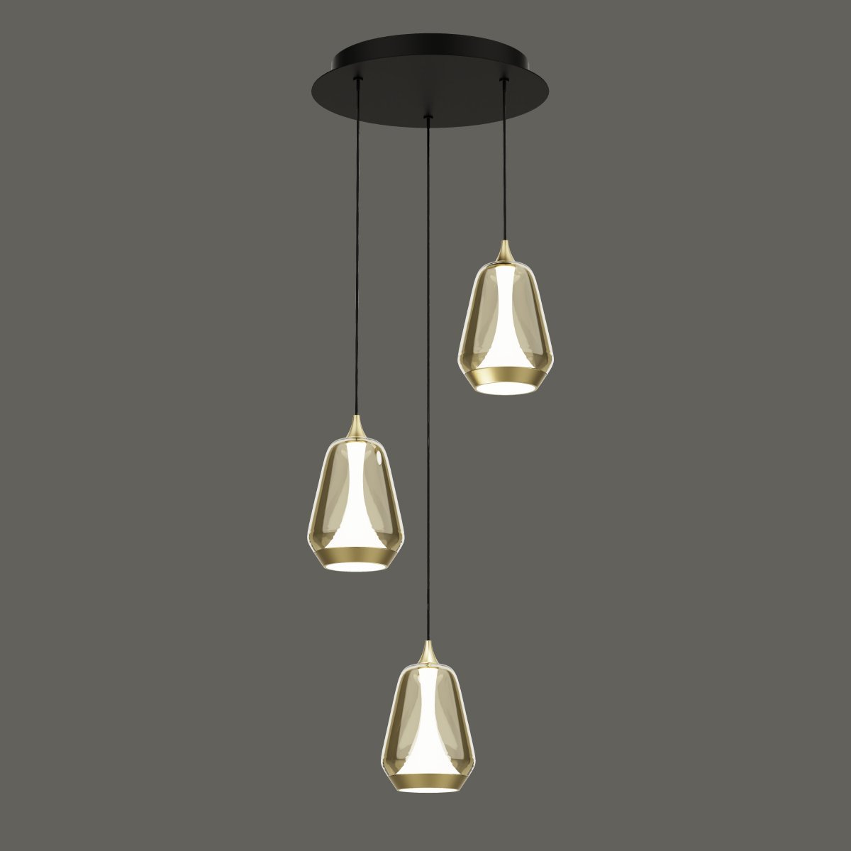 MD24001011-3A brass/champagne Светильник подвесной Delight Collection MD24001011 MD24001011-3A brass/champagne