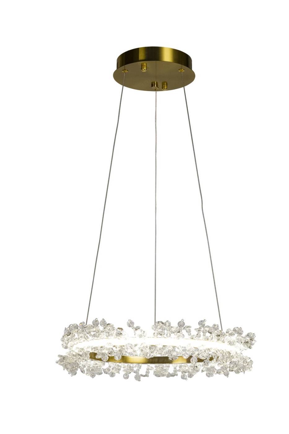 Подвесная люстра AM Group AM455 L400 POLISHED GOLD