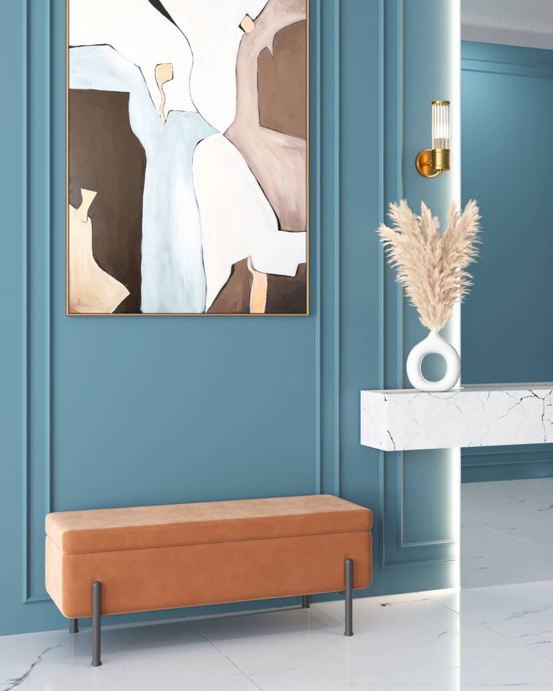 Банкетка Stool Group Болейн 20A544VF-BL-MOMO-10