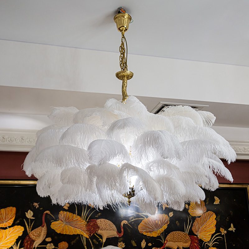 L03408.02 Подвесная люстра L'Arte Luce Luxury Feather Lamp L03408.02