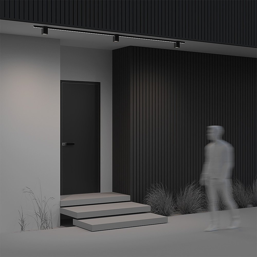 O-TR01-3-S-16WB3K Уличный трековый светильник Maytoni Alfa O-TR01-3-S-16WB3K