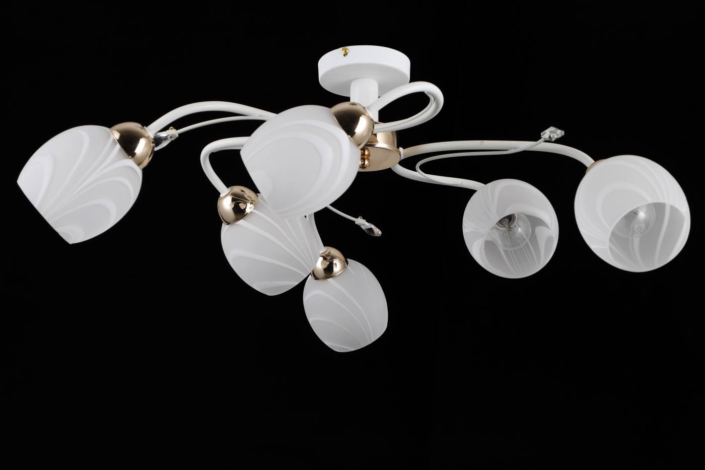 81403/6C MATT WHITE Потолочная люстра Natali Kovaltseva 81403 81403/6C MATT WHITE