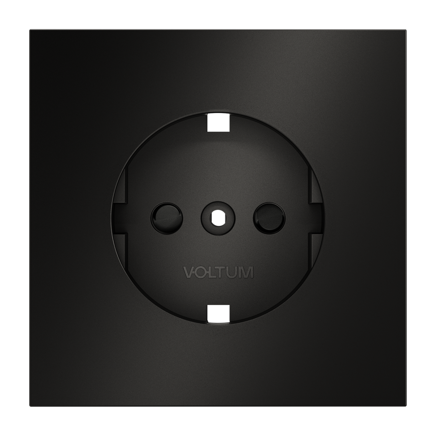 Накладка для розетки с заземлением и защитными шторками, S70 Metal (антрацит)