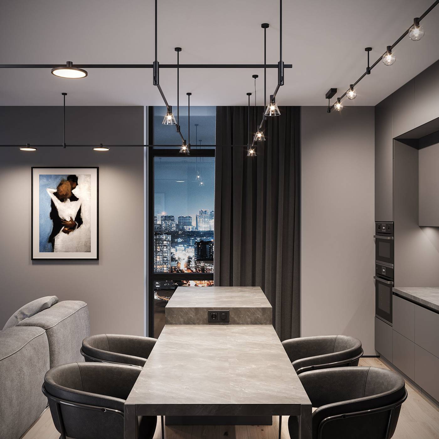 Трековый светильник Elektrostandard Esthetic Magnetic Esthetic Magnetic Трековый светильник 3W 3000K (чёрный) 85118/01