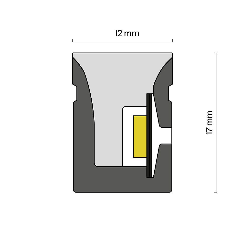 Светодиодный шнур Maytoni Изгиб поперек оптической оси 432052