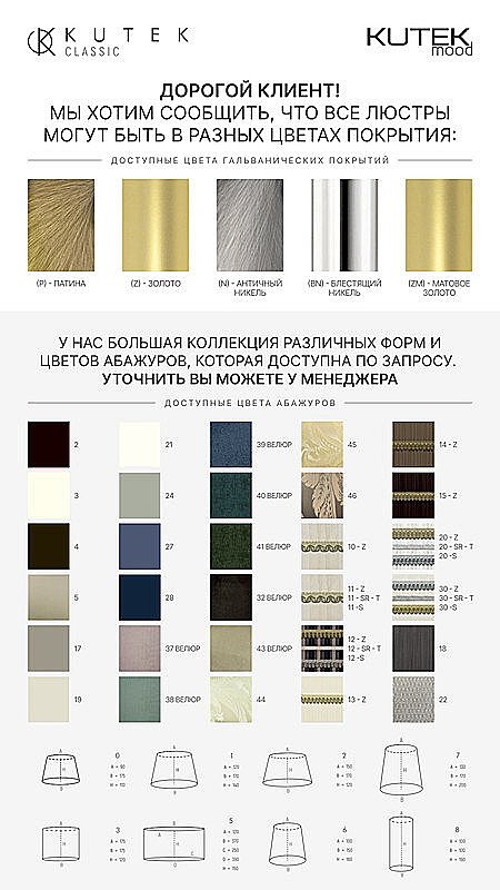 Настенное бра Kutek Mussa MUS-K-1(Z) II