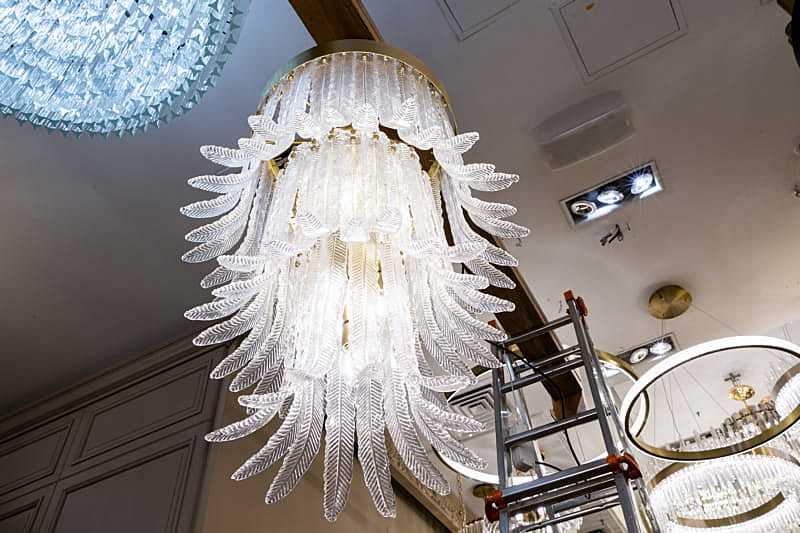 L38415.92 Подвесная хрустальная люстра Sciabole L'Arte Luce Luxury L38415.92