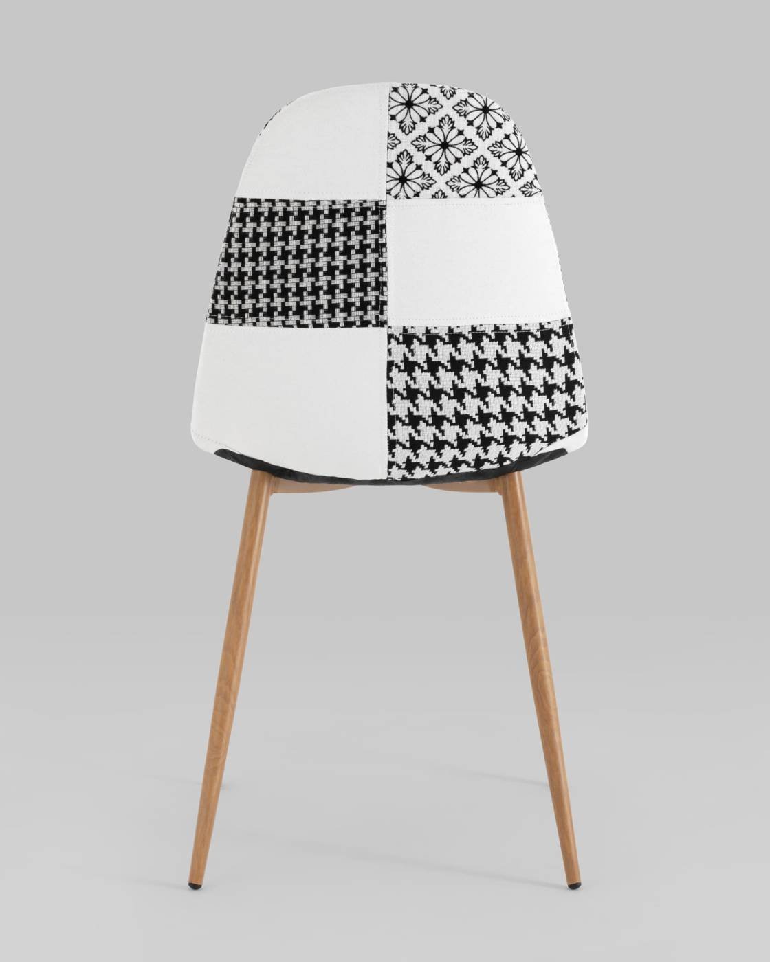 OS-001P-V patchwork bw DUAL Обеденный стул Stool Group OS-001P-V patchwork bw DUAL