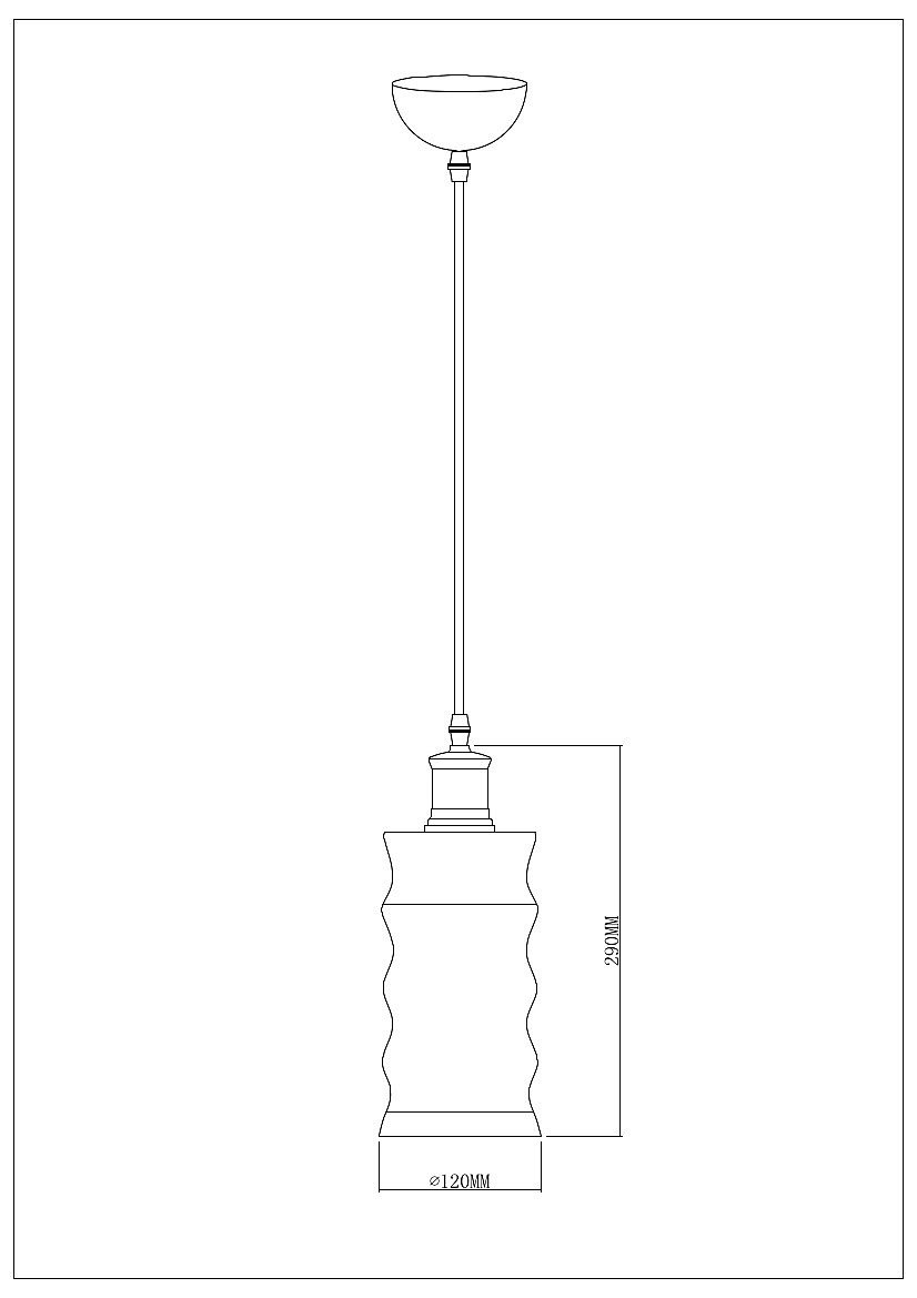 Светильник подвесной Escada Fireside 1102/1
