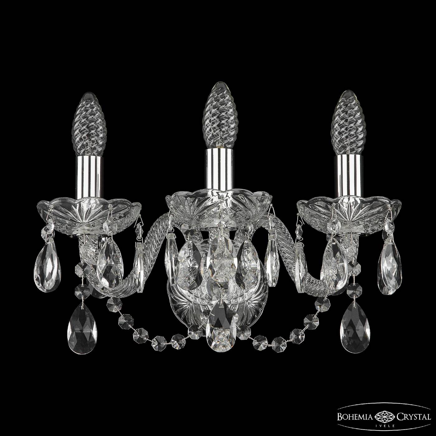 Настенное бра Bohemia 101 101B/3/141 Ni