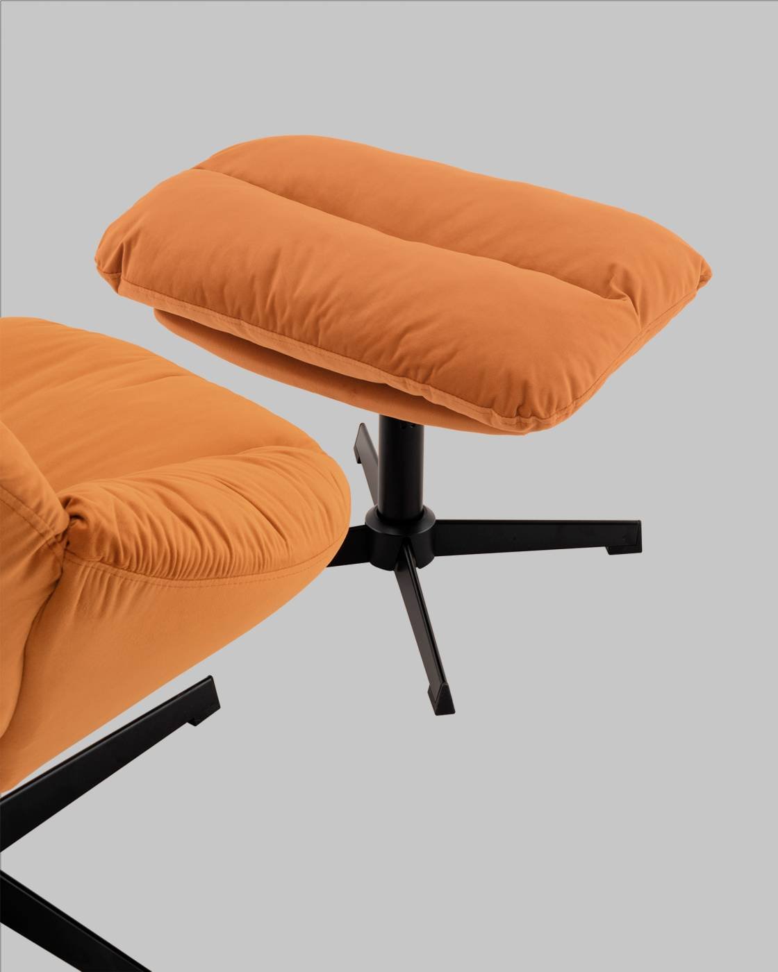 QH-8347KT-OT HLR-43 orange Кресло Stool Group Оррелл QH-8347KT-OT HLR-43 orange