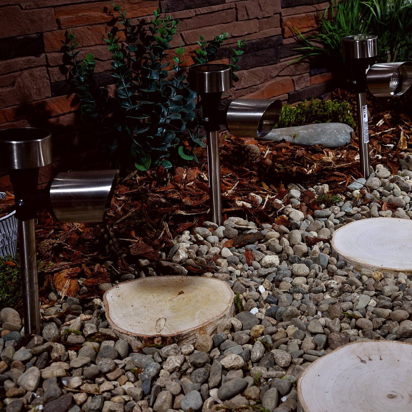 Садовый светильник на солнечной батарее, в составе набора из 24шт Uniel USL-C-690/MT375 SPOT SET24