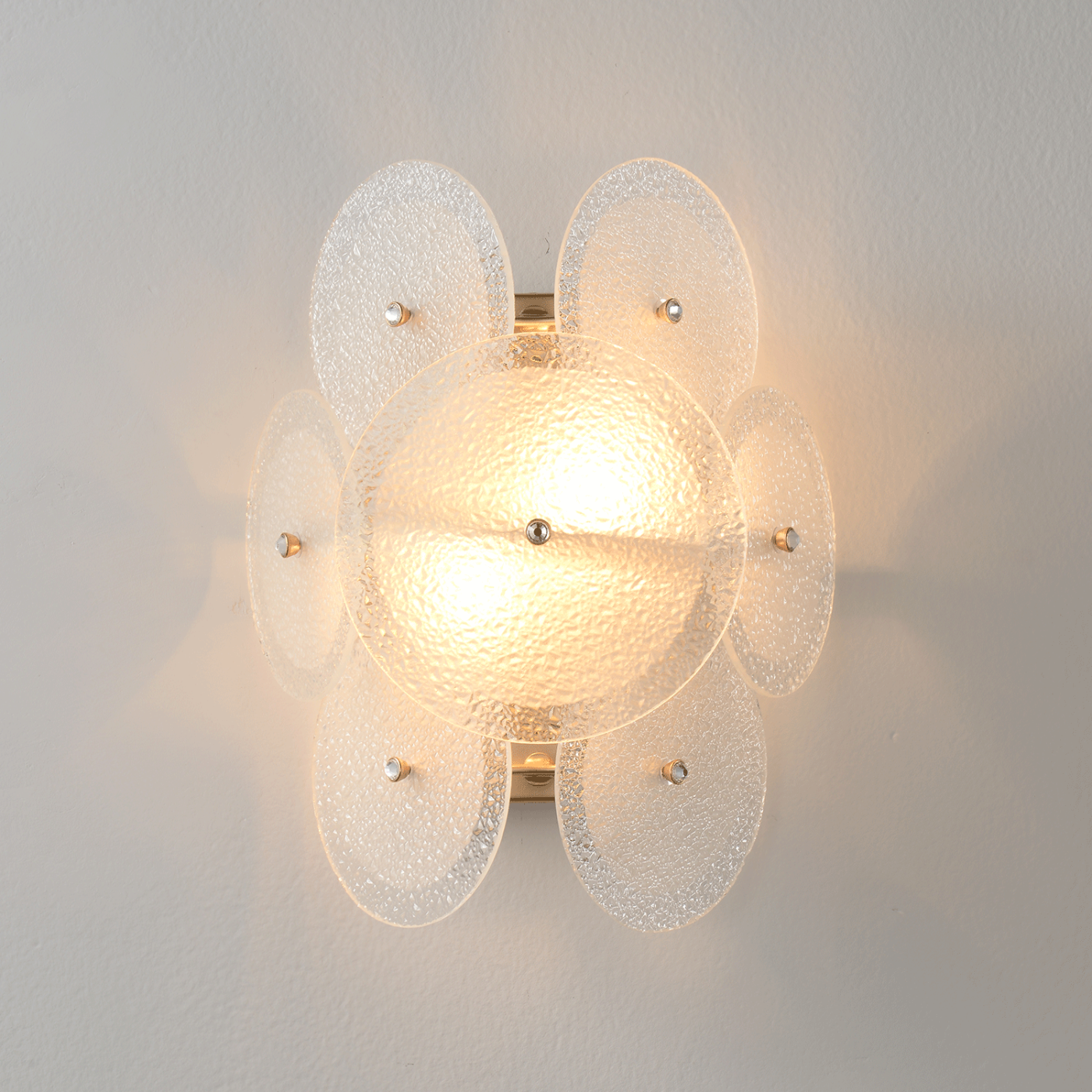 Настенное бра Crystal Lux Dandelion DANDELION AP2 GOLD