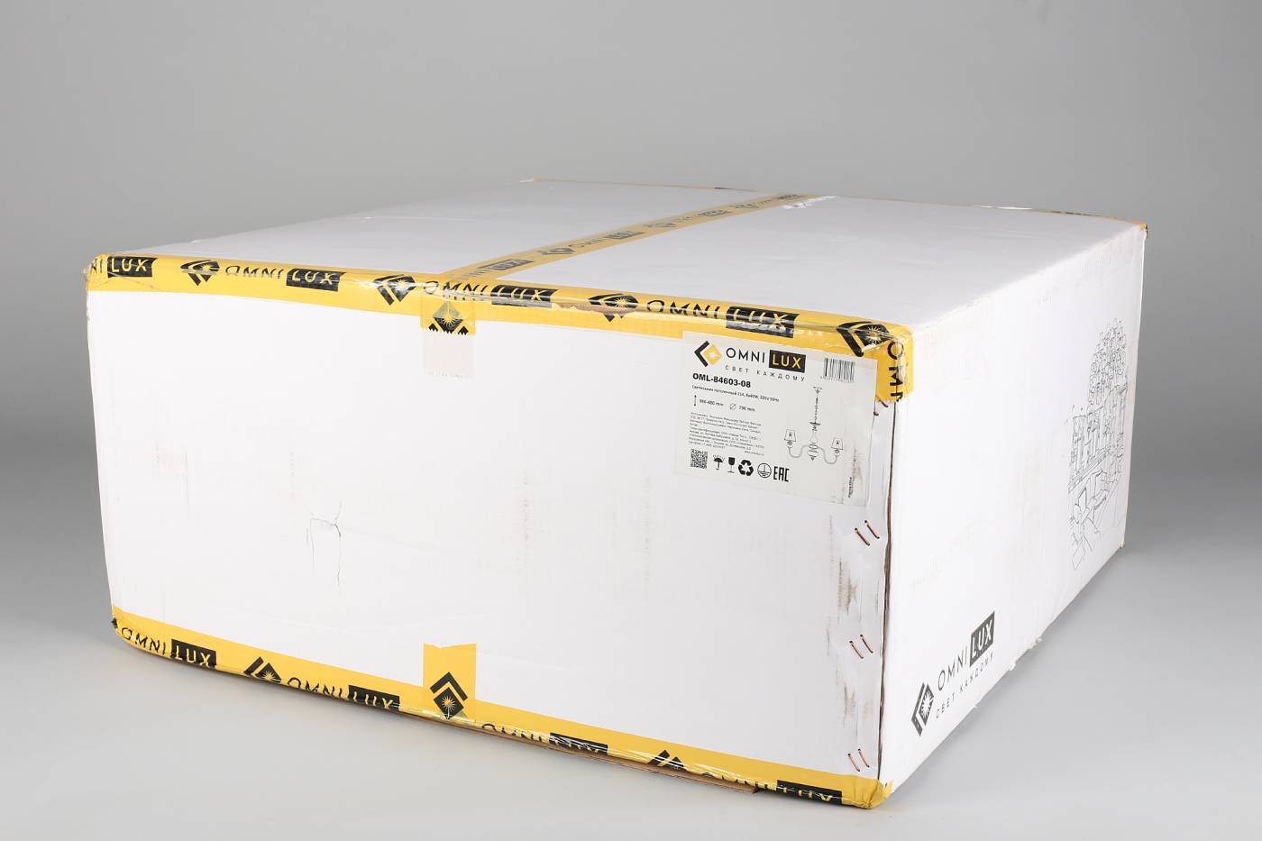 OML-84603-08 Подвесная люстра Omnilux Aviano OML-84603-08