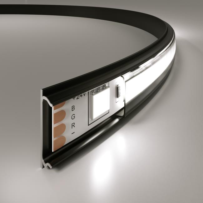 LL-2-ALP012 Гибкий алюминиевый профиль черный/черный для LED ленты (под ленту до 10mm) Профиль Elektrostandard LL-2-ALP012 LL-2-ALP012 Гибкий алюминиевый профиль черный/черный для LED ленты (под ленту до 10mm)
