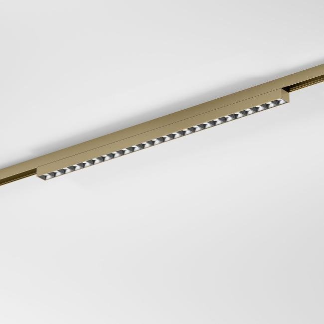 Brass Line Трековый светильник 20W 4000K (латунь) 85529/01 Трековый светильник Elektrostandard Line Magnetic Brass Line Трековый светильник 20W 4000K (латунь) 85529/01