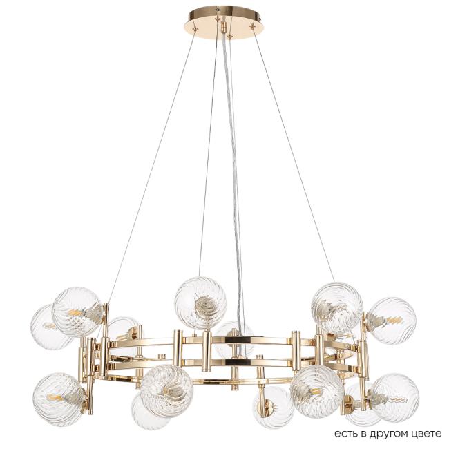 LUXURY SP16 GOLD Подвесная люстра Crystal Lux Luxury LUXURY SP16 GOLD