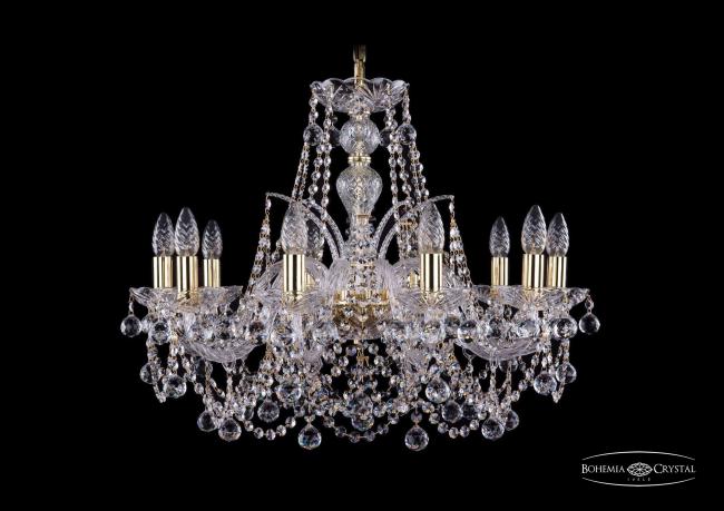 Подвесная хрустальная люстра 1411 Bohemia 1411/10/240 G Balls