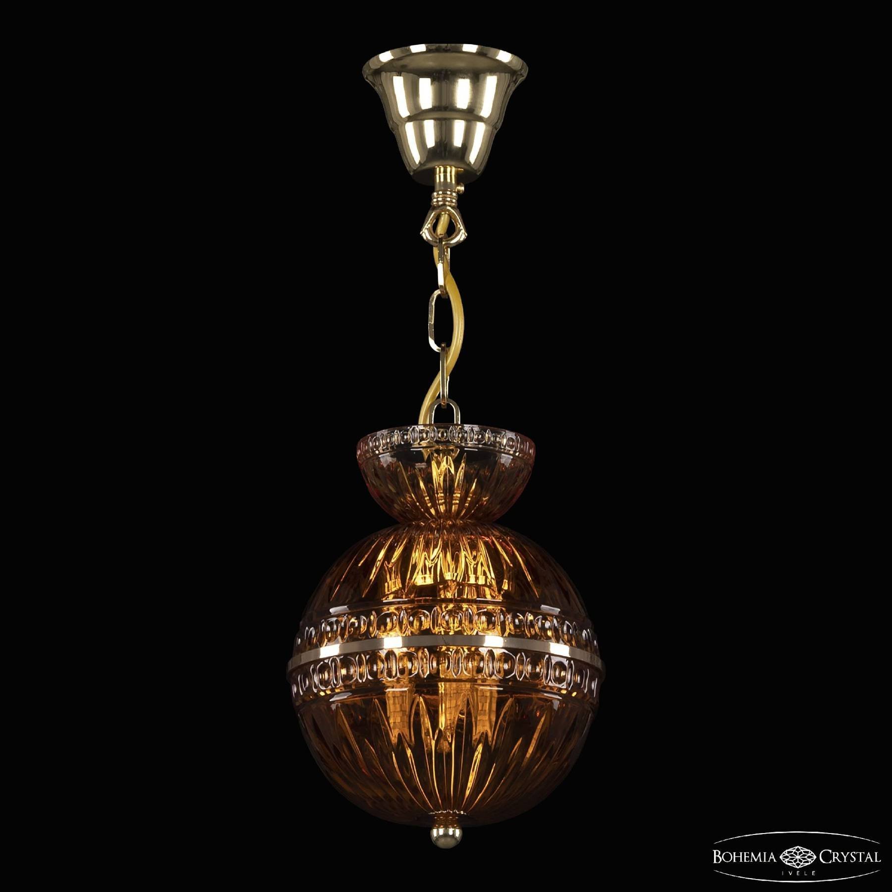 5480/17 G Amber/M-1G Светильник подвесной Bohemia 5480 5480/17 G Amber/M-1G