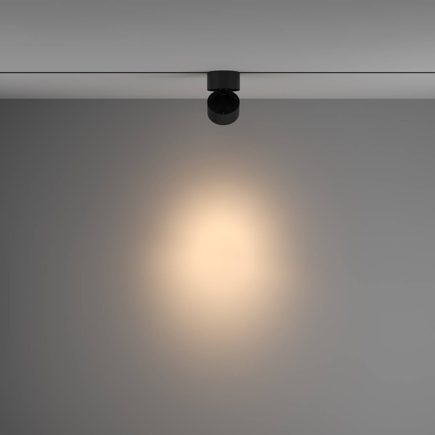 Трековый светильник Юнилайт / Unilight Voltega VGL084-1-15W3K-B
