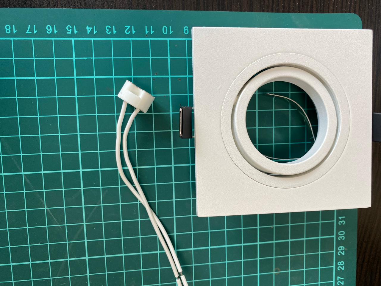 Встраиваемый светильник Elvan VLS-111S-WH 6шт