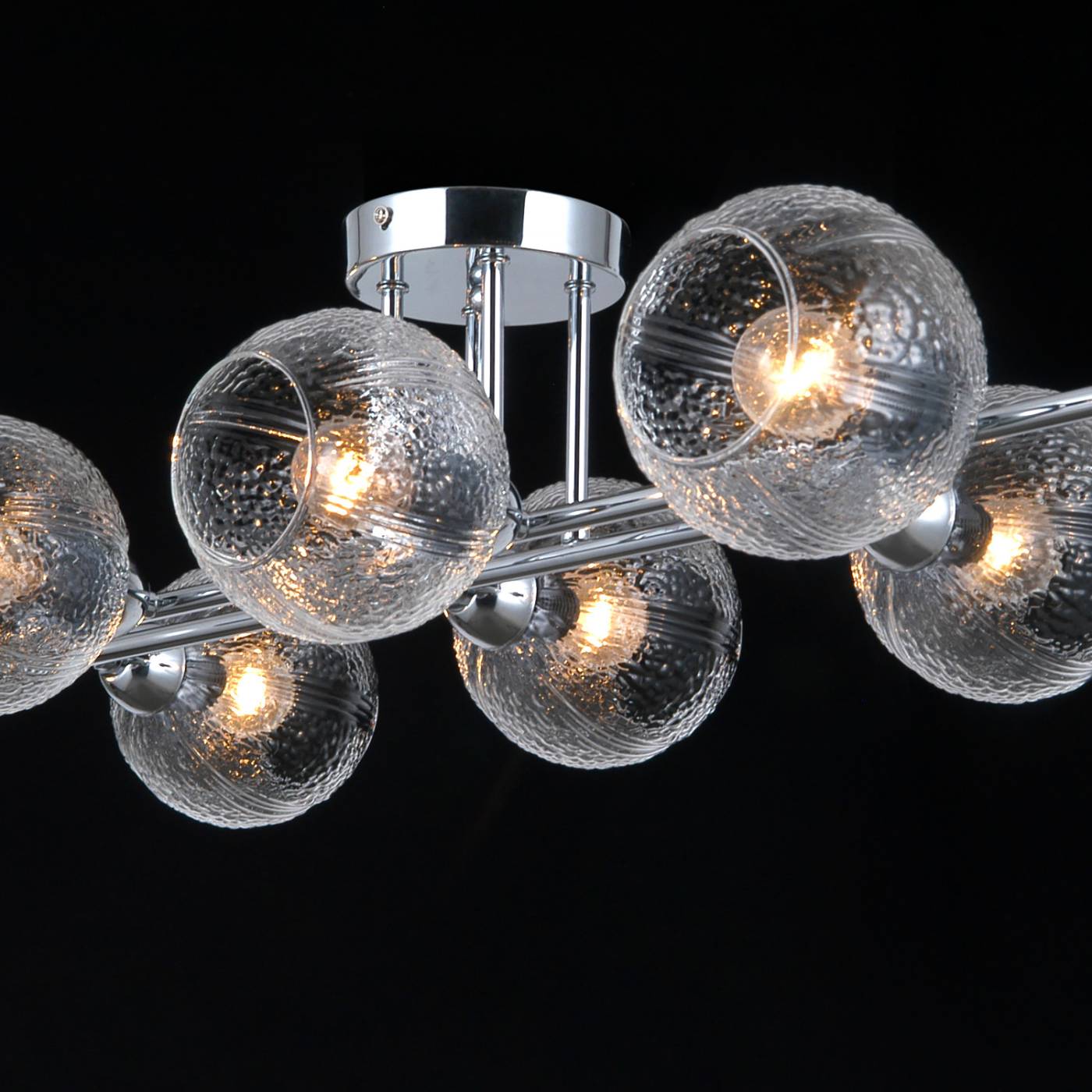 Потолочная люстра ILLUMICO IL0701-8CSQ-24 CR ARIES
