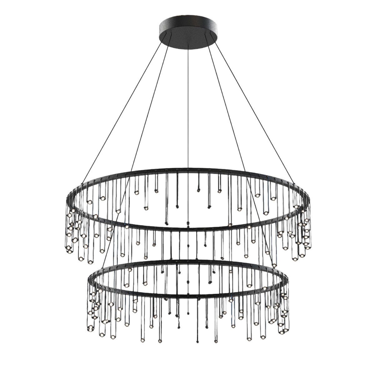 MD23001008-2B black Подвесная люстра Delight Collection MD23001008 MD23001008-2B black