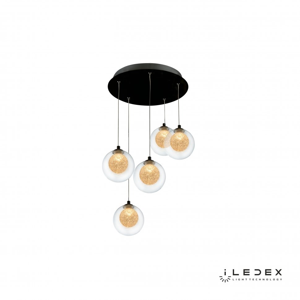Светильник подвесной ILedex Oblivion C4457-5R CR
