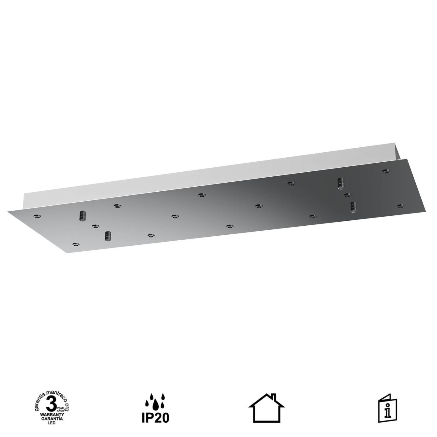 9391 9391 Основание потолочное 14L MODULAR LIGHT FLORONES