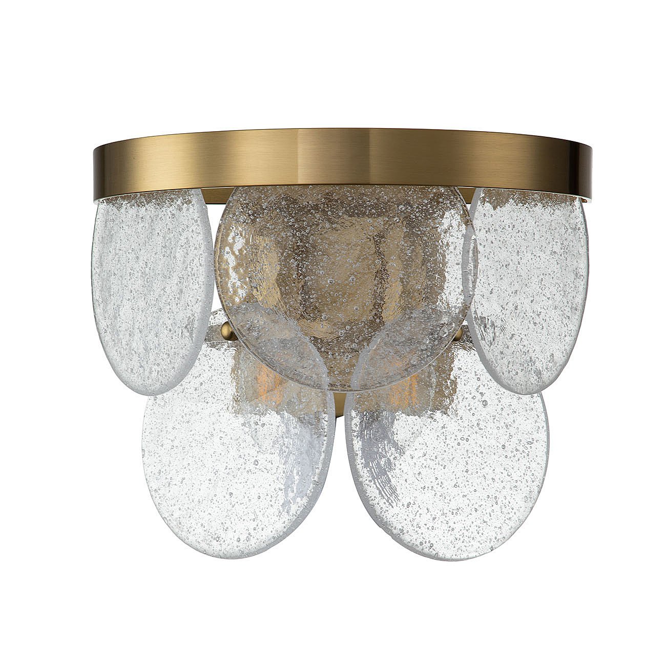 V000014 Настенное бра Indigo Bianco 12018/2W Brass V000014