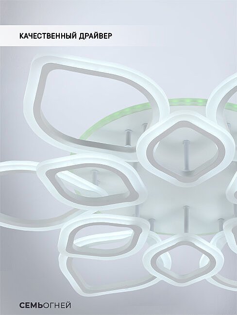 SF5029/11C-WT-RGB Потолочная люстра Seven Fires Feri SF5029/11C-WT-RGB