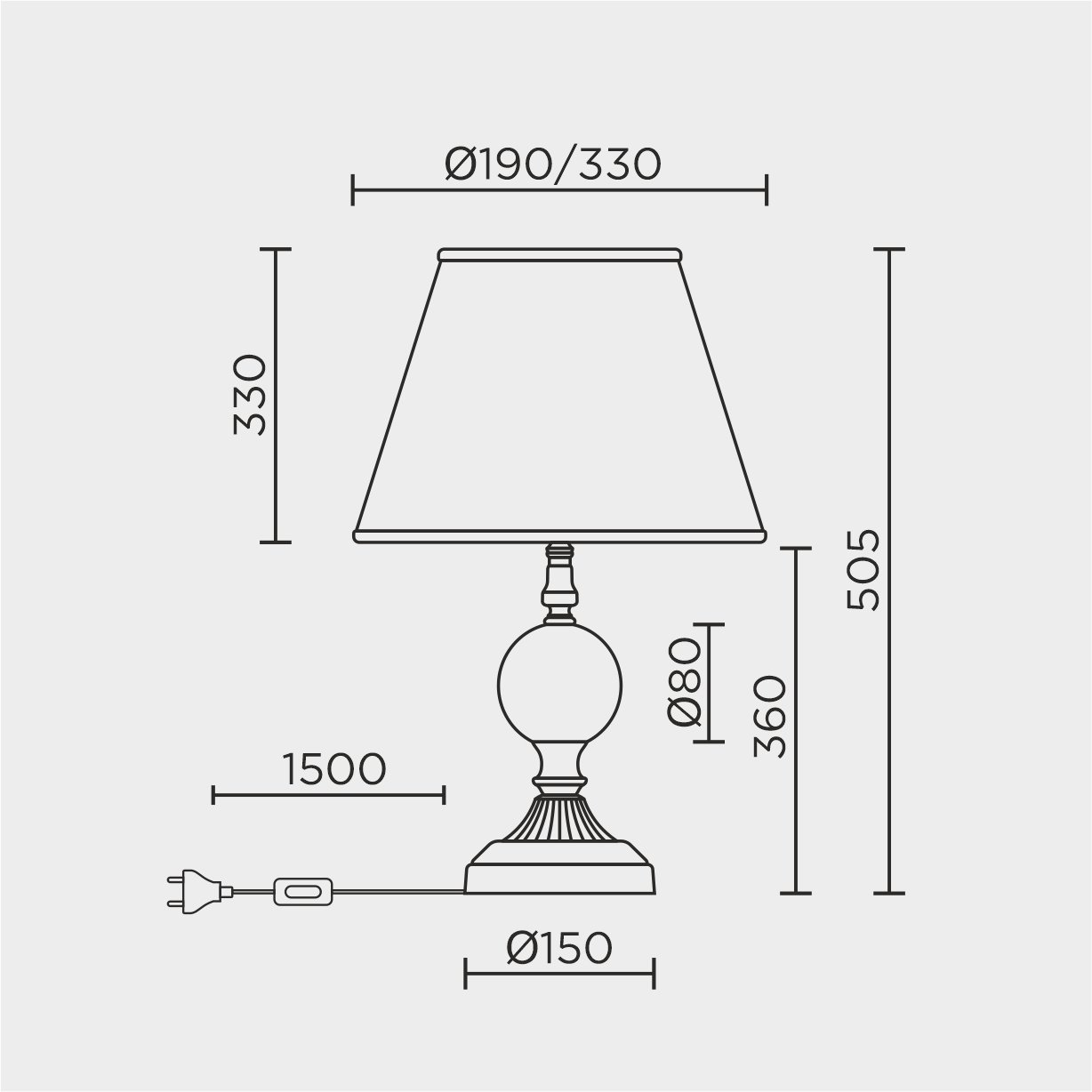 L9923 AB Настольная лампа L LED4U L9923 AB