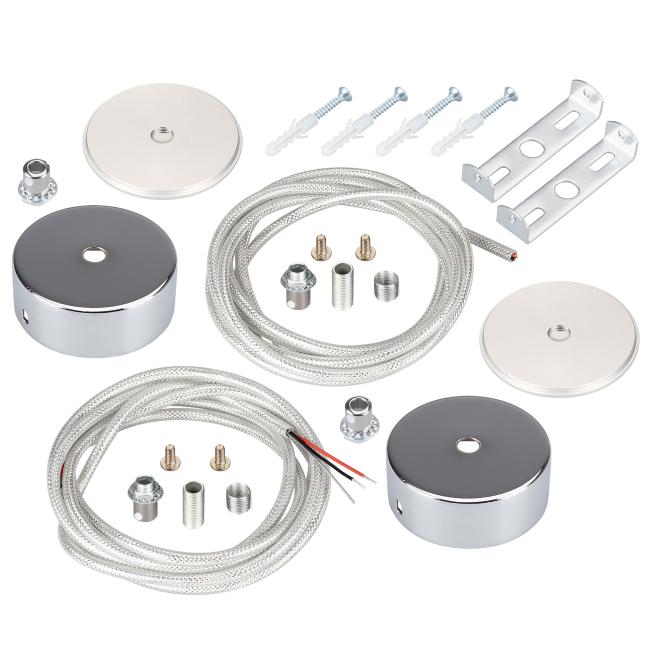 Токопроводящий регулируемый подвес для горизонтальной установки профиля SL-ROUND-D70-360deg Arlight Sl-Round 037773