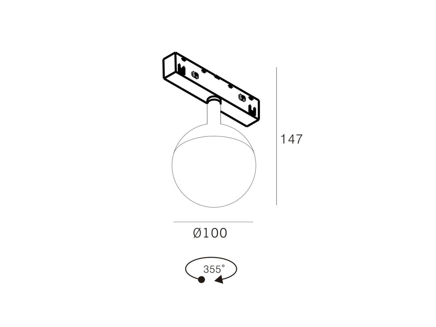 00-00019015 Трековый светильник SY-LINK SWG LUMKER 00-00019015
