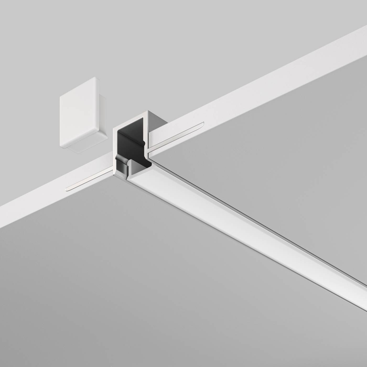 ALM-5313A-S-2M Алюминиевый профиль скрытого монтажа 53x13 Maytoni Алюминиевый профиль ALM-5313A-S-2M