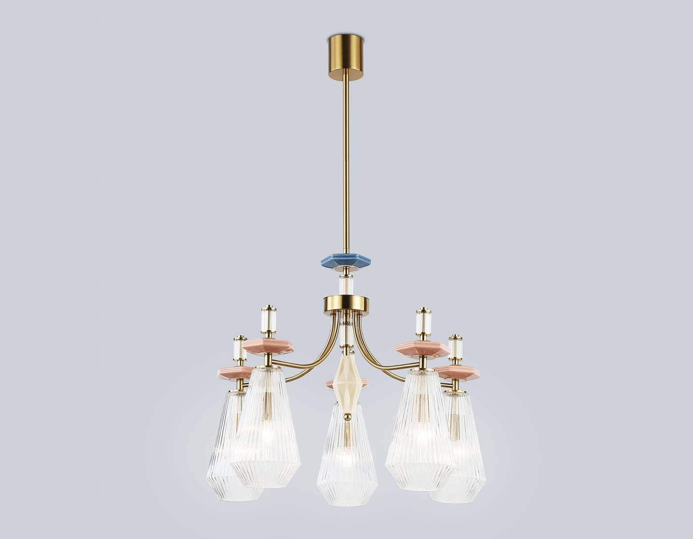LH53183 Люстра на штанге Ceramo Modern Ambrella LH53183