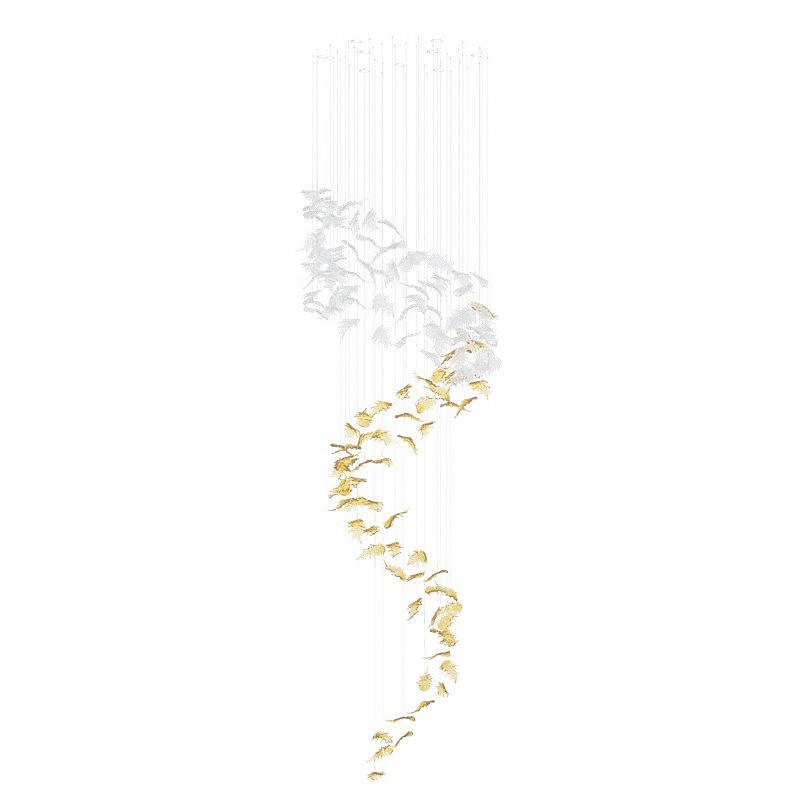 L62909 Люстра каскадная L'Arte Luce Luxury Flying Leaves L62909