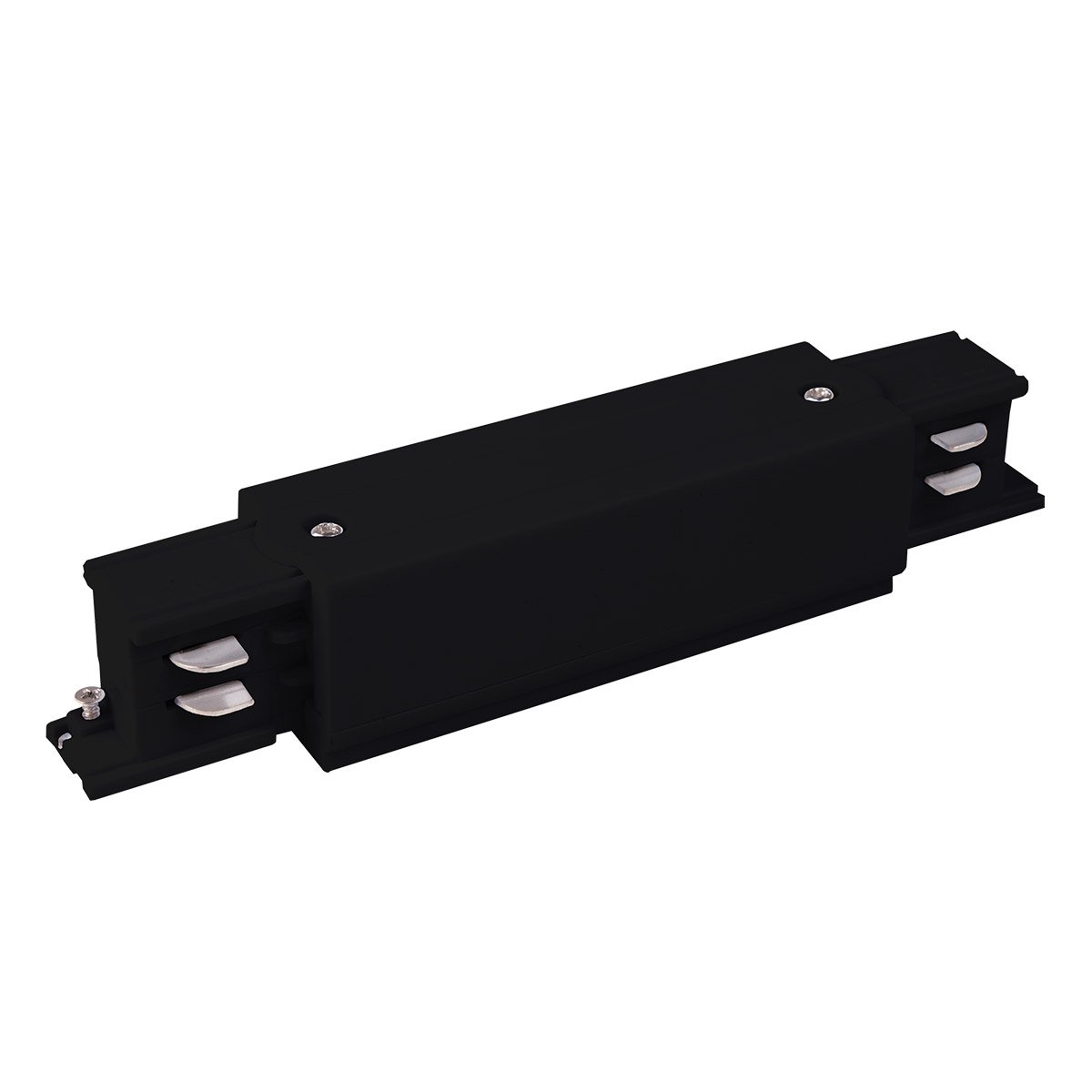 TRC-1-3-I-BK / Коннектор прямой для трехфазного шинопровода (черный) Комплектующие для трек-систем Elektrostandard TRC-1-3-I-BK / Коннектор прямой для трехфазного шинопровода (черный)