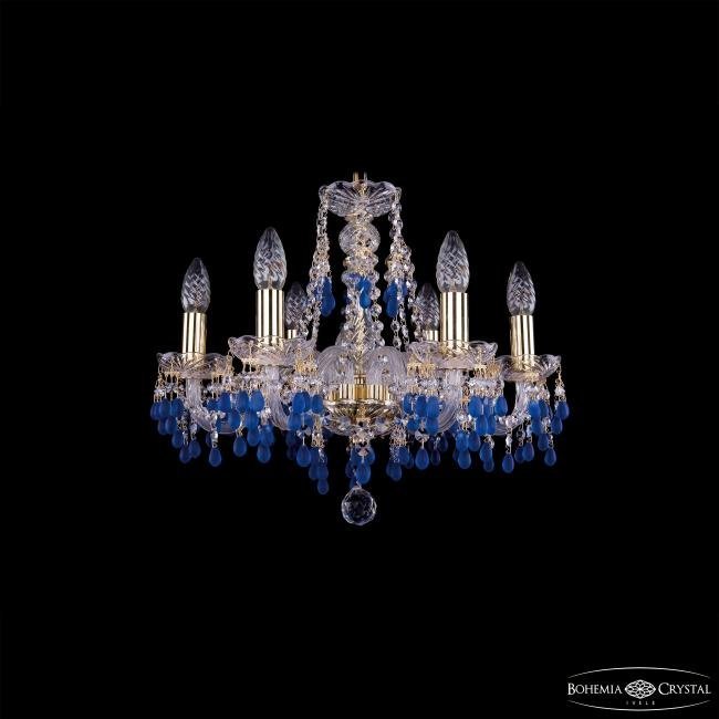 1410/6/160 G V3001 Подвесная хрустальная люстра 1410 Bohemia 1410/6/160 G V3001