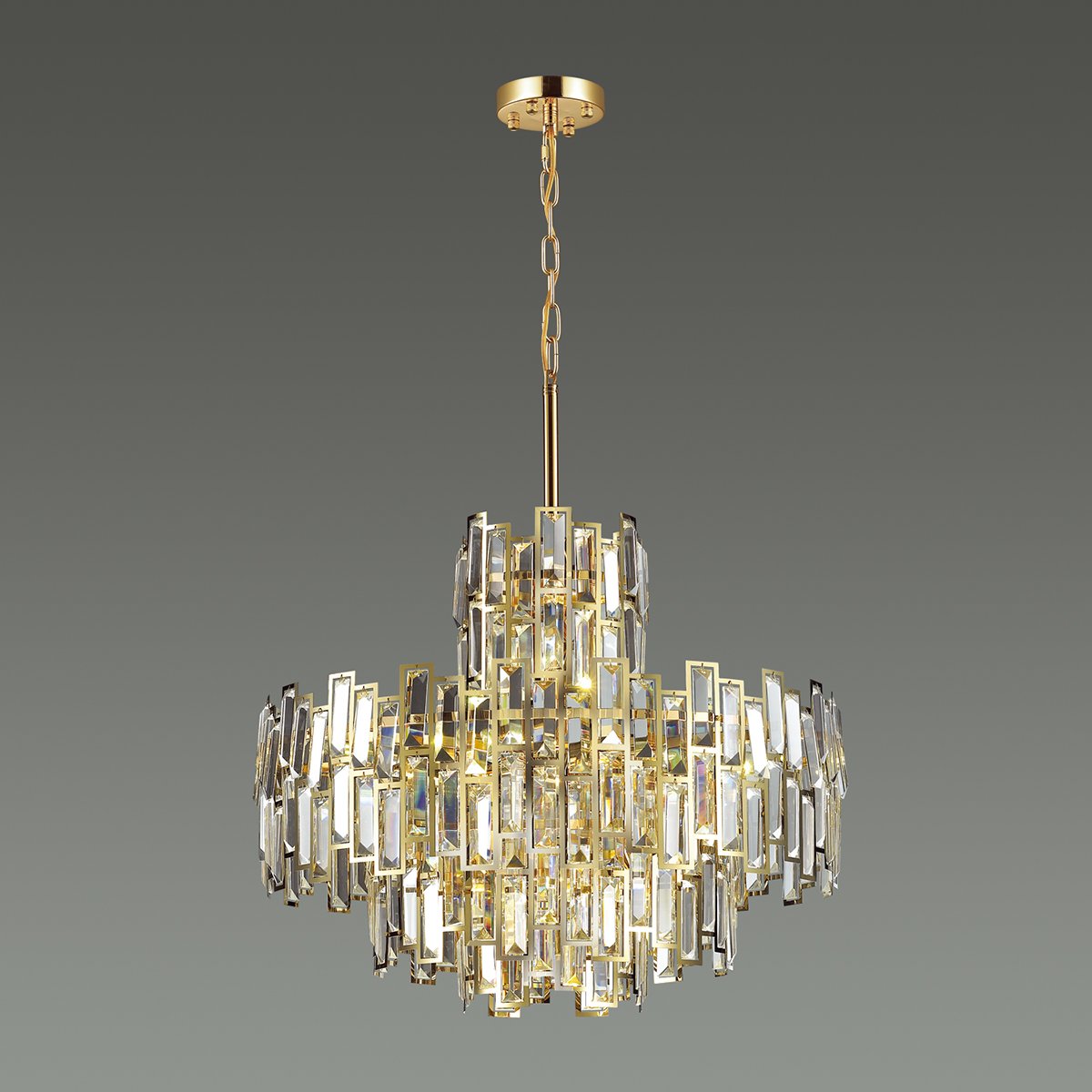 4122/8 Подвесная хрустальная люстра Agnes Odeon Light 4122/8