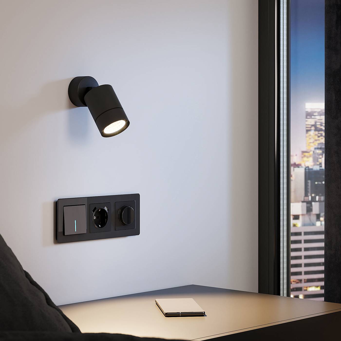 Светильник спот Elektrostandard Niro 25013/01 GU10 черный