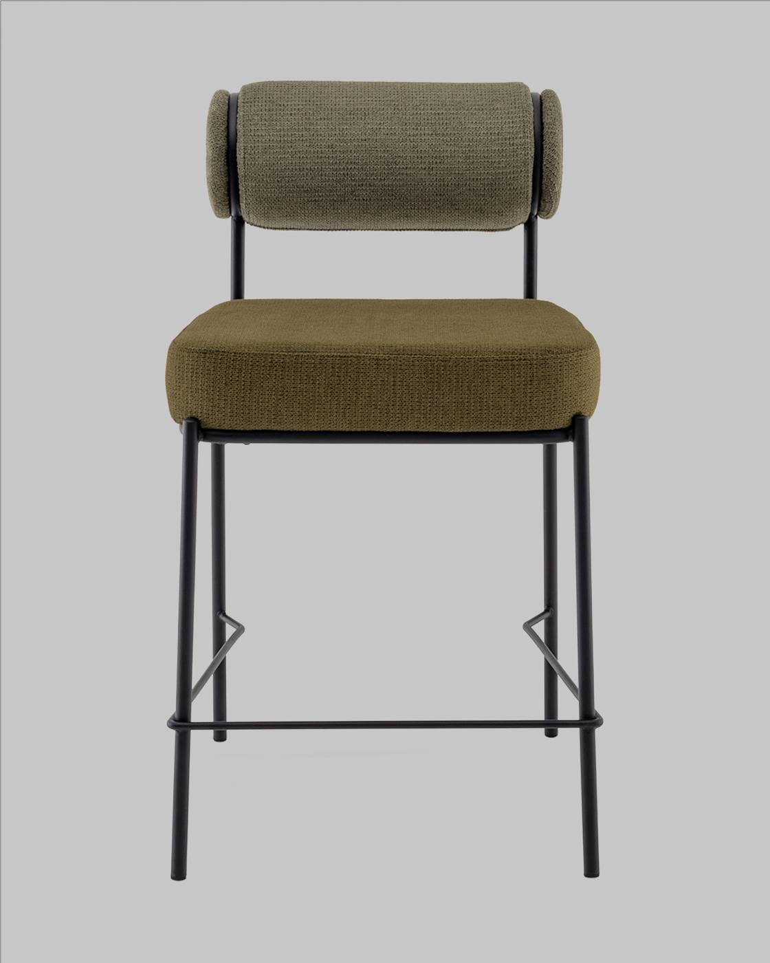 Totoro Barstool OTE-SH 355+353 bl.l Полубарный стул Stool Group Ponpoun Totoro Barstool OTE-SH 355+353 bl.l