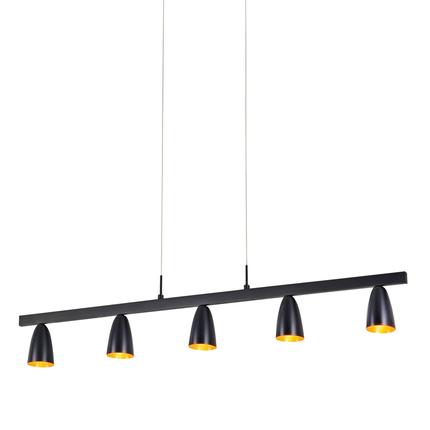 P0184-5A black/gold Светильник подвесной Delight Collection 0184 P0184-5A black/gold