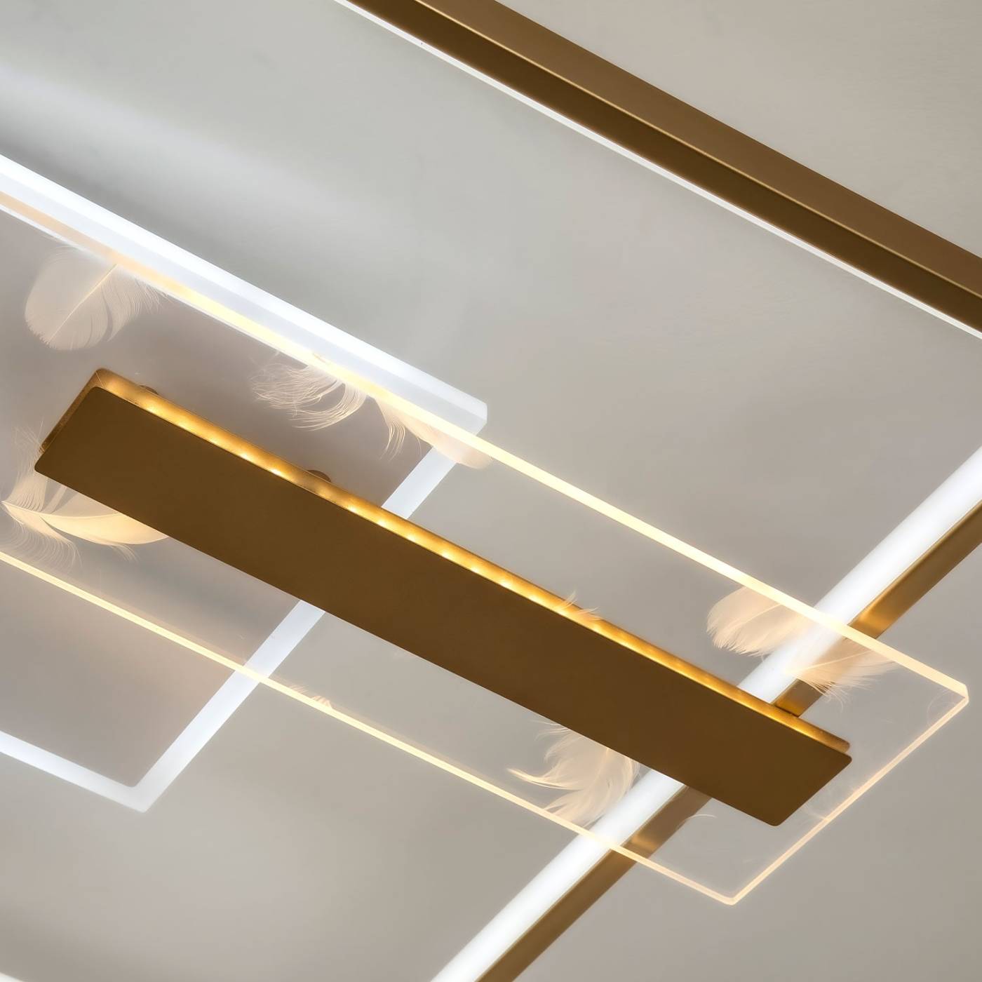 L1045-500 GD Потолочная люстра L LED4U L1045-500 GD