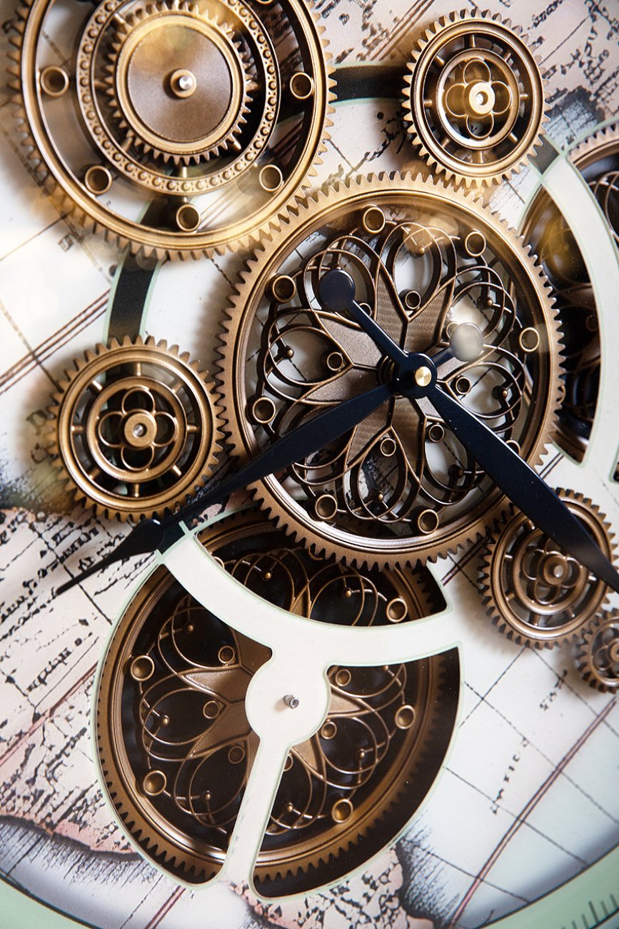 Настенные часы Teona Decor Montre TD5202 Black